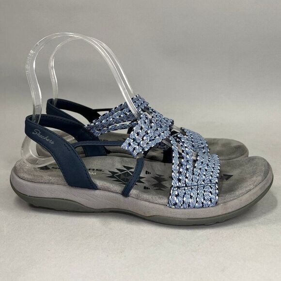 Skechers Women's Size 8 Reggae Slim Sandals - Picture 1 of 7